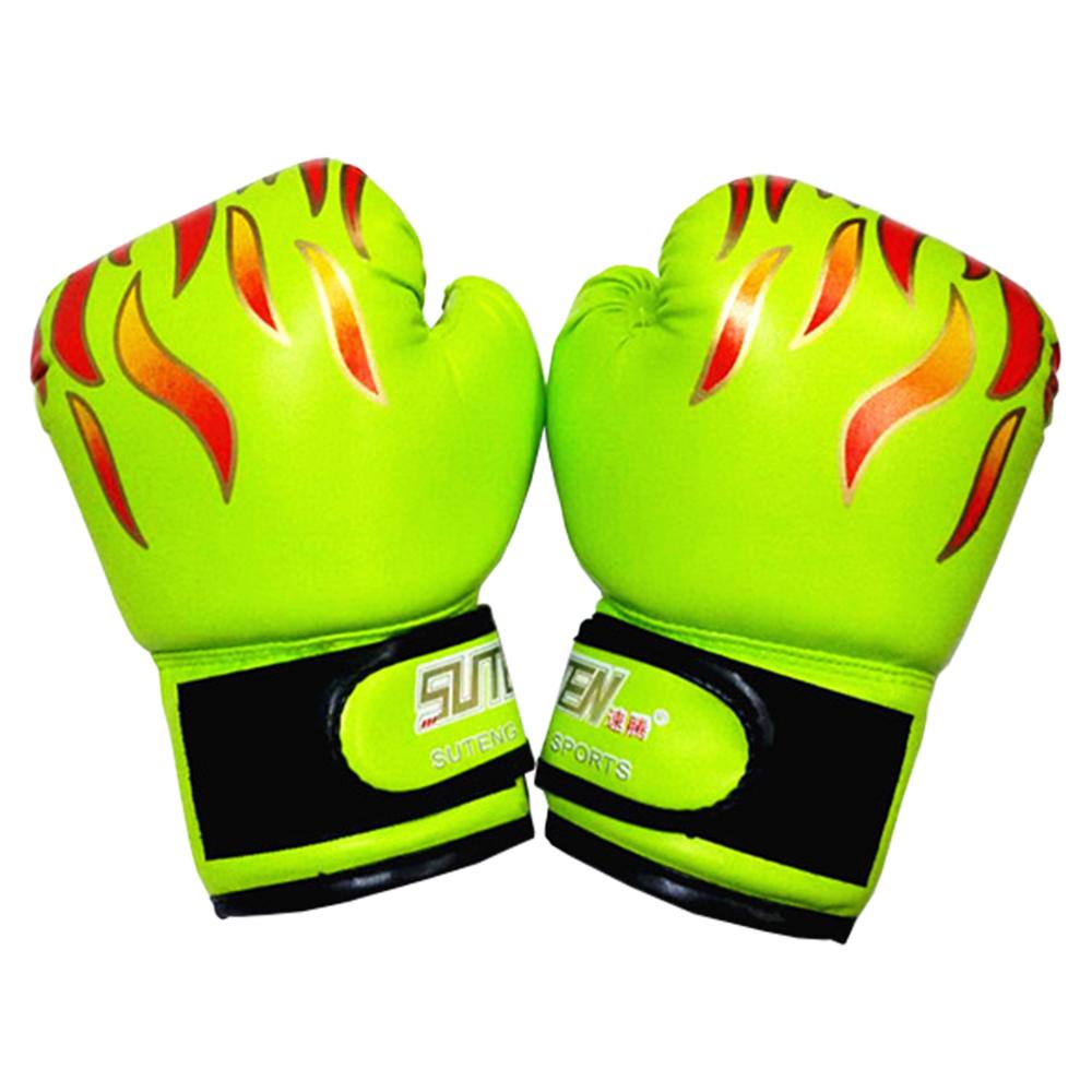 Children Boxing Gloves Kids Kick Boxing Training Gloves Youth Muay Thai Punching Bag Mitts Boxing Practice Equipment