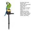 LED Parrot Lamp Lawn Light Energy-Saving Auto On/Off Outdoor Waterproof Solar Powered Garden Landscape Lamp
