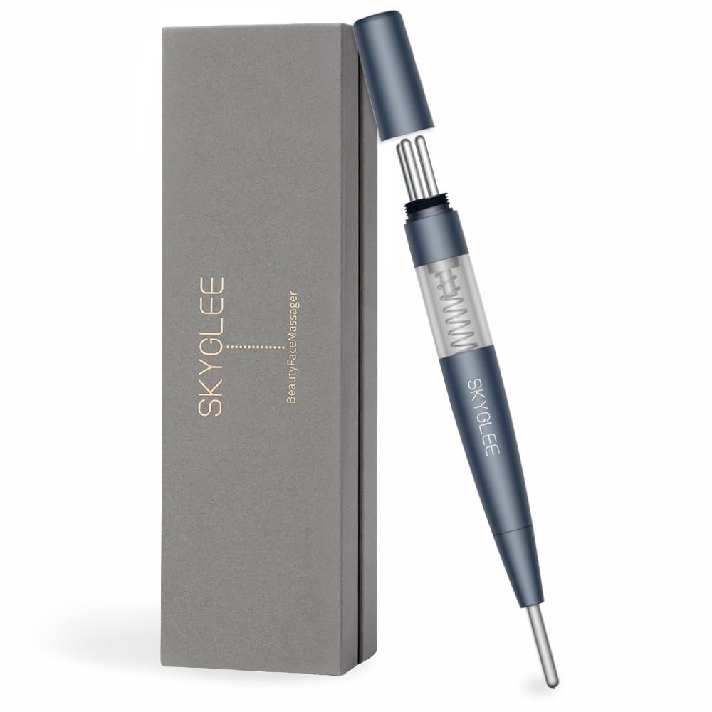 Face Spot Pointer Pen-Type Beauty Device Spring-Type Acupressure Facial Muscle Line Care Stick Tension Relief Eye Area Mouth Lift Slim Goods Birthday