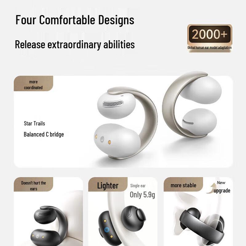 Soundcore AeroClip Wireless Earbuds