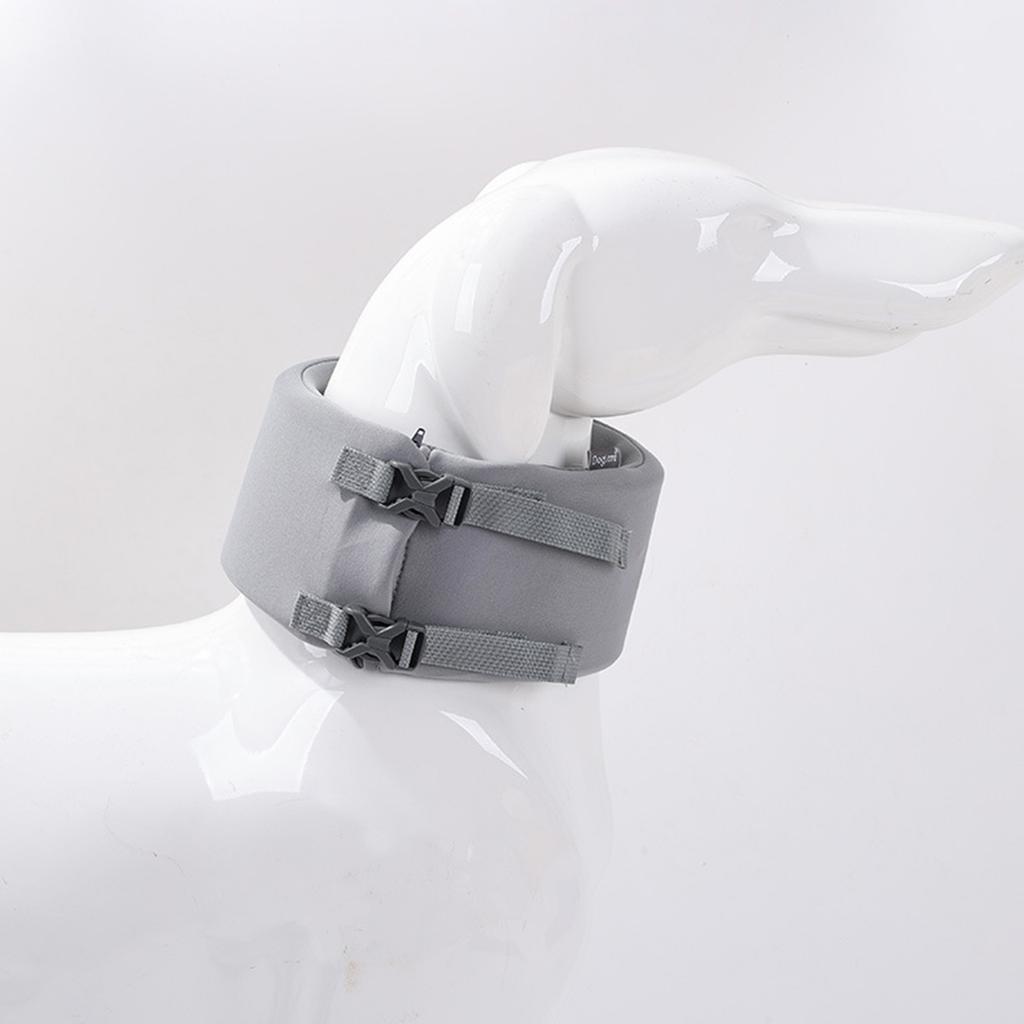 Verstellbare Hunde-Halskrause Elisabethanischer Kragen zur Erholung nach Operationen und Spielzeit-Unterstützung für kleine bis große Haustiere