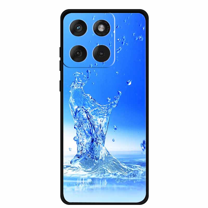 Für Motorola Edge 70 5G Hülle 2025 Mode Schwarz Silikon TPU Weiche Handyhülle Für Motorola Moto X70 Air 5G Rückseite Hülle Fundas
