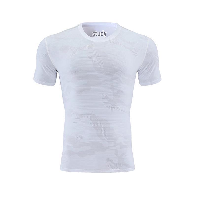 2024 Men's Camouflage Quick-Dry Sports T-Shirt - Short Sleeve, Summer Fitness & Running Top