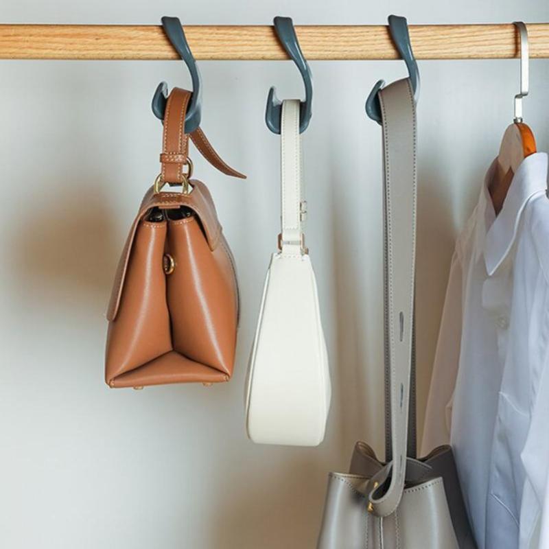 Bag Hanger Hook Handbag Hat Scarf Storage Rack Wardrobe Backpack Hook Handbag Holder Storage Rack Organization