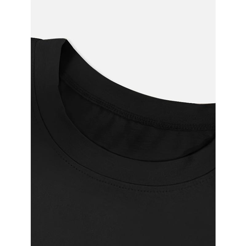 T-shirt Européen Femme Zodiaque Chinois Cheval - Haut Manches Courtes Col Rond avec Graphique Cheval & Design Zodiaque, pour Tenues du Nouvel An Chinois