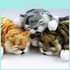 Electric Rolling Cat Plush Toy With Sound For Kids Play And Entertainment