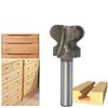 8mm Shank Router Bits for Wood Industrial Grade Double Finger Bit Woodworking Tools Wood Milling Cutter End MilL