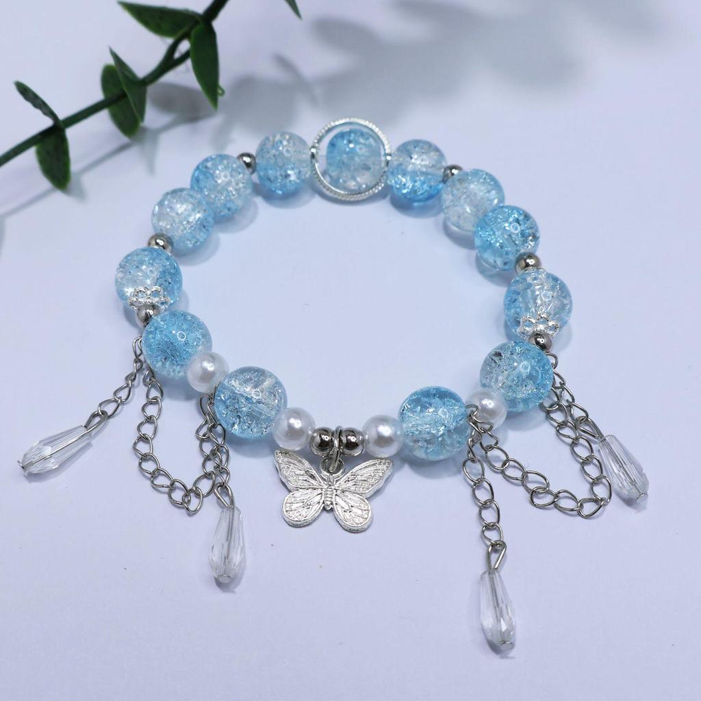 Mori Style Mermaid Crystal Bracelet – Versatile Niche Design for Women, Ideal for Students and Best Friends