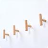 Decorative Wooden Practical Wall-mounted Wall Hook Hanger Storage Rack Wood Hook