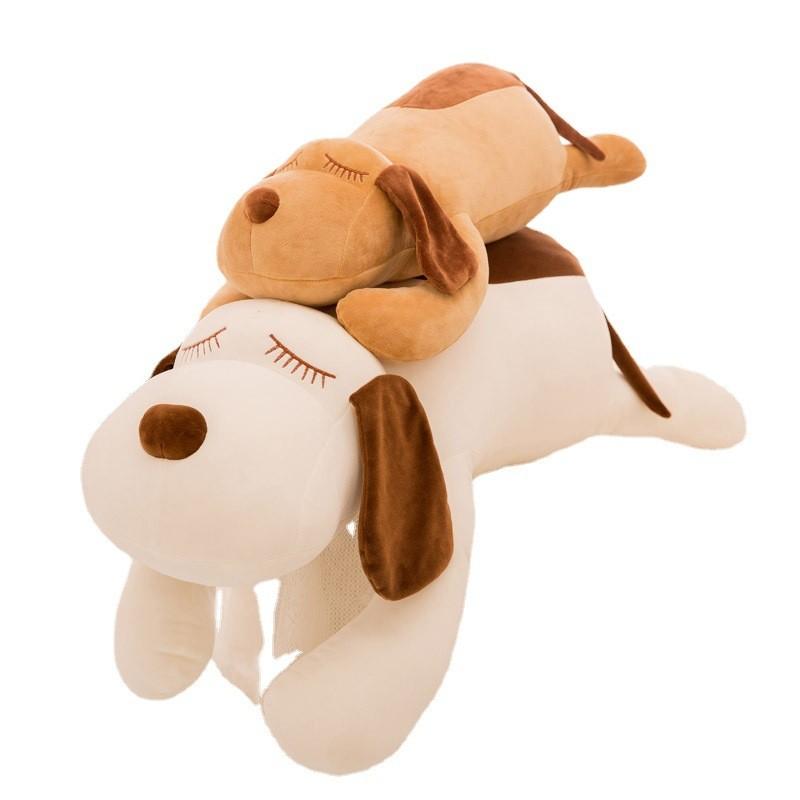 Cuddly Soft Soft Dog Plush Toy Cute Cartoon Children Sleeping Companion Doll