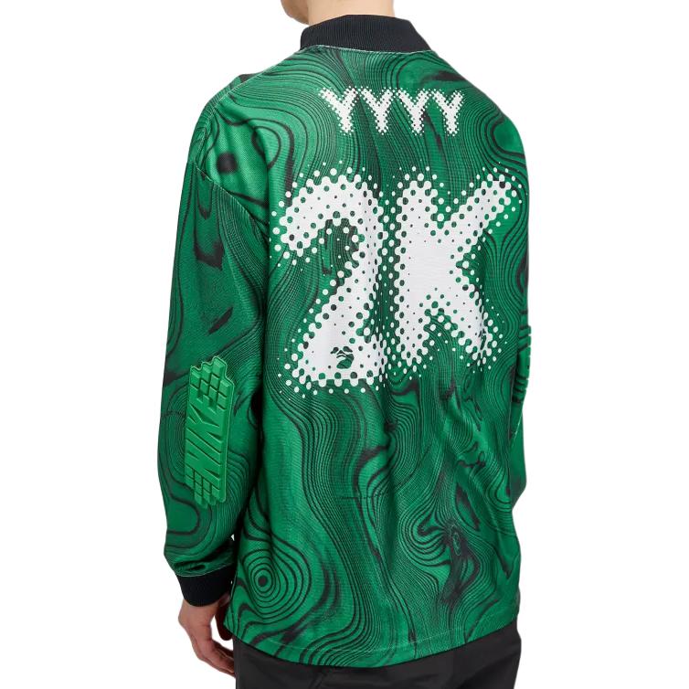 Nike X Off-White Allover Print Jersey Kelly Green Unisex Streetwear FQ0997-389