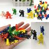Mini Ninja Actionfigur Kinder Spaß Spielzeug Cartoon Anime Actionpuppe Kapsel Drehei Kleines Spielzeug Jungen Geburtstagsgeschenk