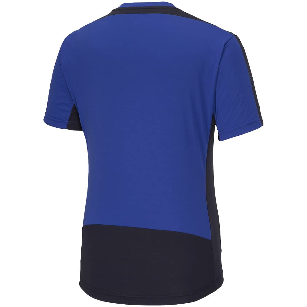 Mizuno Soccer Wear Solar Cut Field Short Solar Cut Surf Size S Shirt, Sleeve, Material, P2MAA046, Blue,