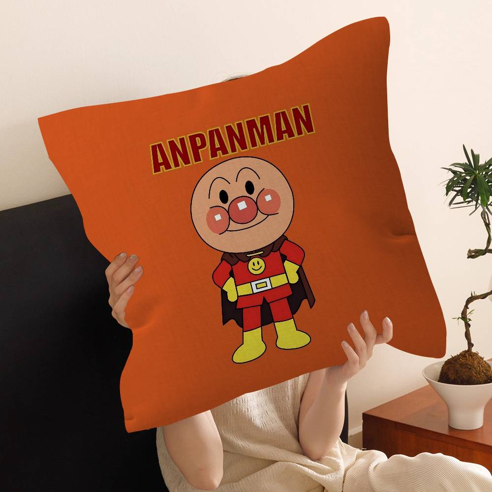 Classic Anime A-Anpanman-Cartoon pillow cover sofa cushion cover home room decoration children gift