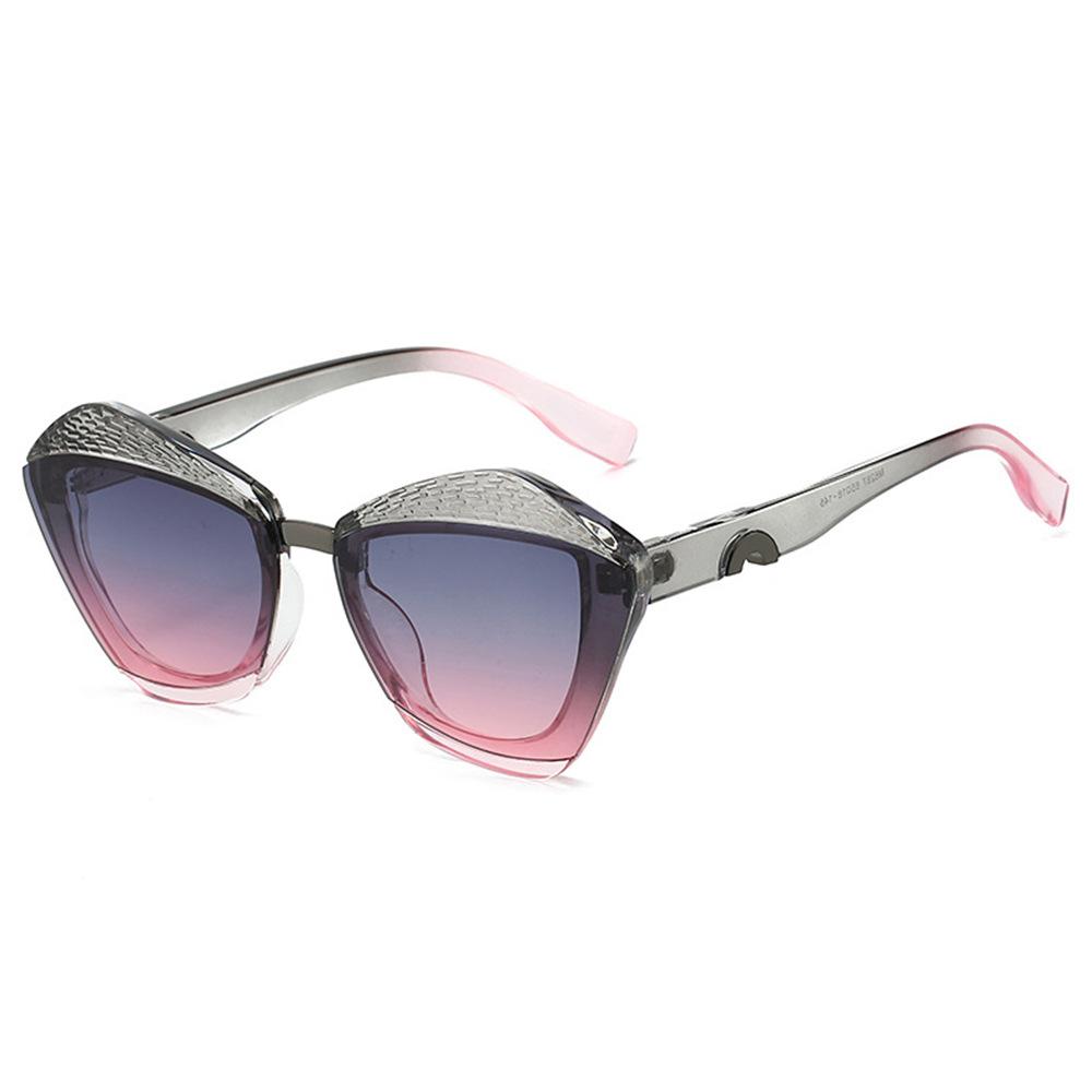 

Retro Unique Leopard Pattern Gradient Square Female Sunglasses Luxury Geometric Shaped Way Design Male Sun Eyewear UV Protection 400 as picture