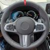 Hand Sewing Car Steering Wheel Cover Funda Volante For BMW M Sport G30 G31 G32 G20 G21 G14 G15 G16 G01G02 G05 Car Accessories
