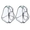 2pcs Mini Greenhouse Pop Up Flower House Folding Plant Greenhouse Rainproof Small Garden Greenhouse