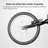 Bike Wheel Hub Lights Rechargeable 7 Colors 15 Modes LED Cycling Lights Colorful Bike Spoke Lights for Safety Warning