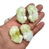 Lantian Jade Pixiu Pendant with Floating Flowers - Yellow Grade A Jade Conference Gift