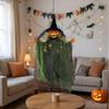 2025 Halloweens Hanging Witch Glowing In the Dark Garden Tree Light-Up Spooky Witch Pendant Creepy Haunted House Prop