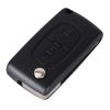 Coque Clé pour Peugeot 207 307 308 3008 5008 807 Expert Partner C2 C3 C4 C8 - CE0523 - 2 Boutons sans emplacement pile Phonillico®