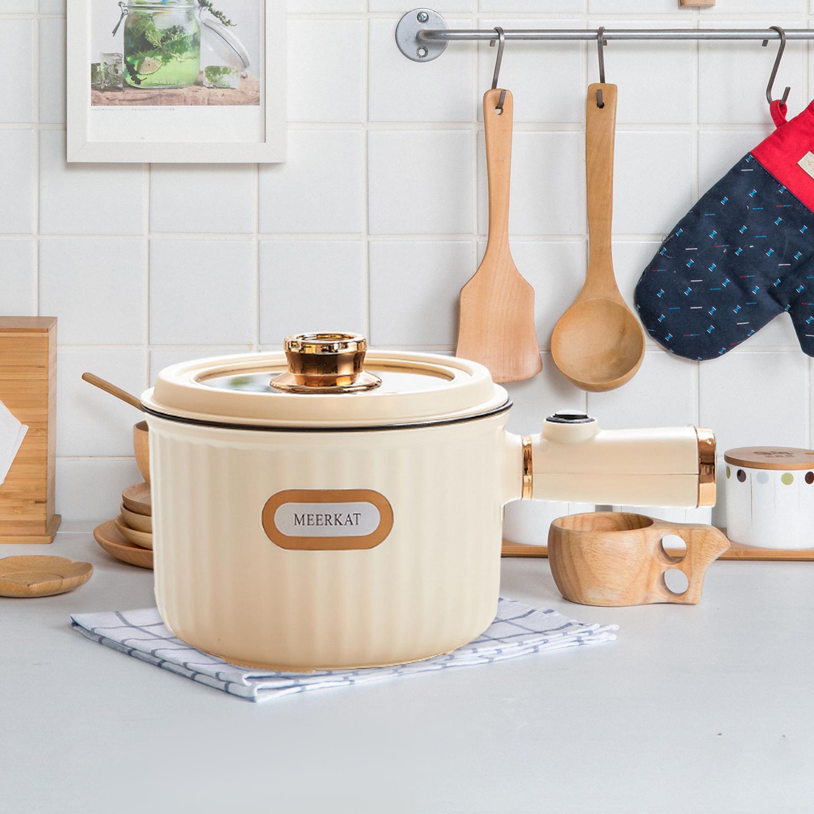 Мини-Горшок с антипригарным покрытием Многофункциональная лапшеварка Электрическая плита — фото 5