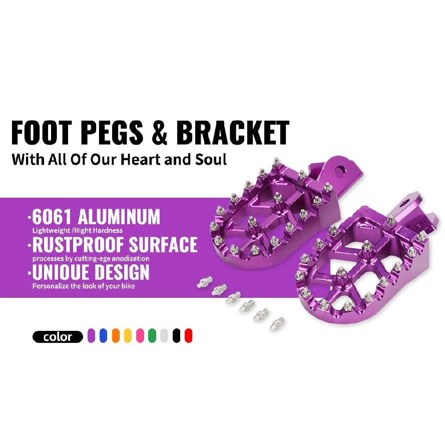 Motorcykel CNC Fodhviler Fodhviler Pedaler Til TALARIA Sur Ron Light Bee X/S Til Honda CRF150F/230F E-cykel Motocross