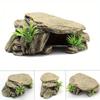 1PC Aquarium Turtle Tank Decoration Terrace Artificial Shelter Decor Ornament Reptile Resting for Fish Terrapins Frogs Turtles