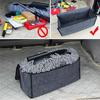 Car Trunk Organizer net pocket handbag holder Soft Woolen Felt Storage box Bag Cargo Tools Tidying Package Blanket Tool Automobi