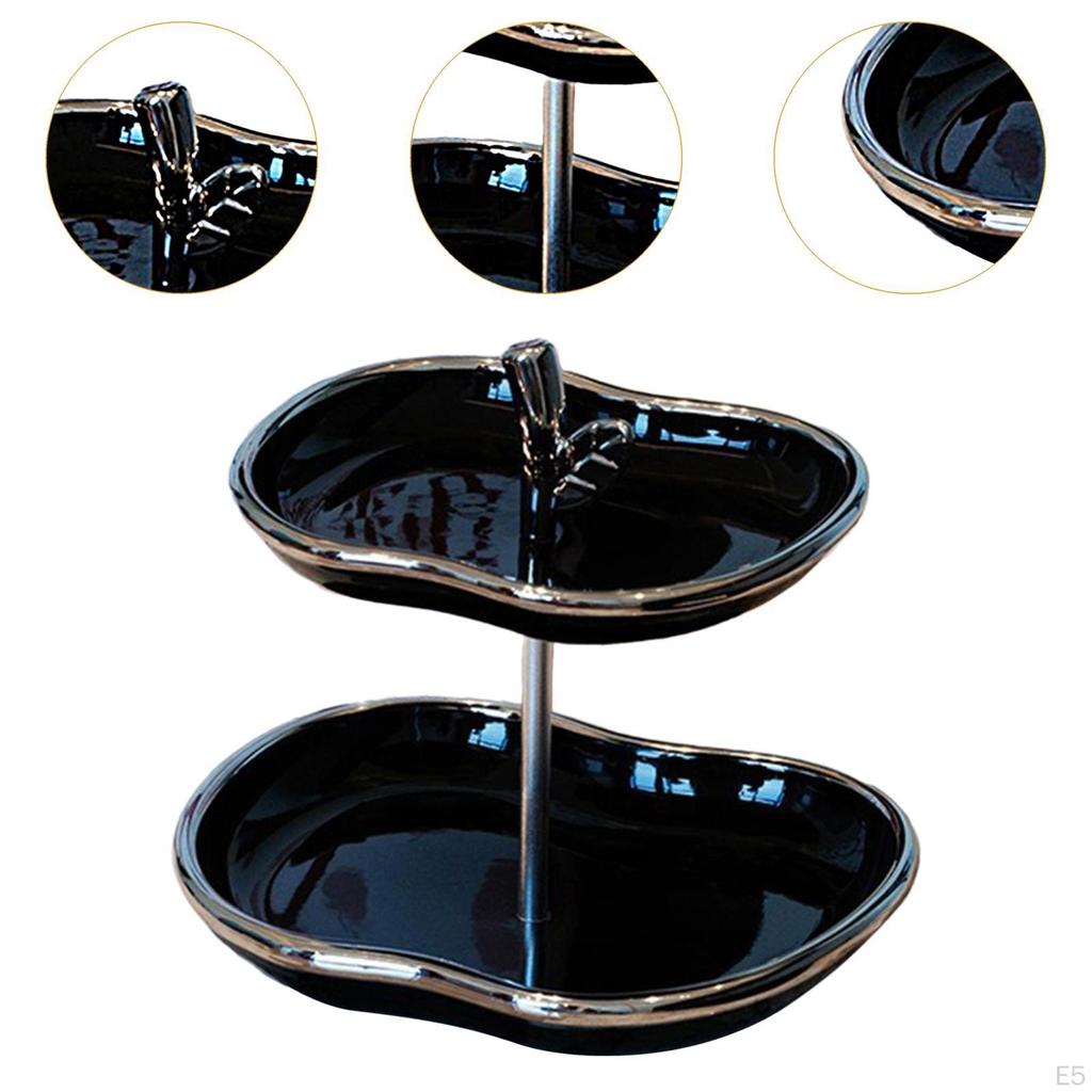 Ceramic Snack Dish And Fruit Bowl for Kitchen Use Desktop Display