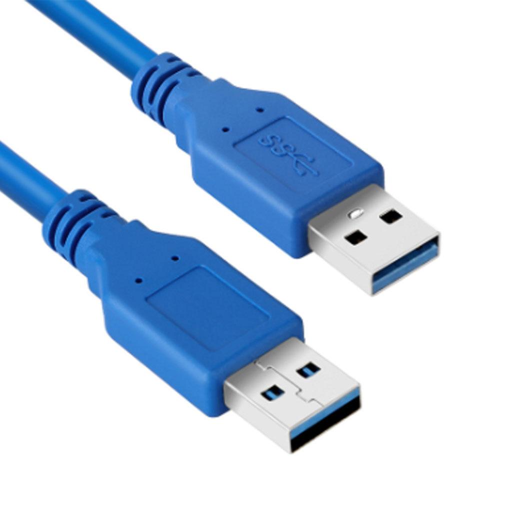 USB To USB Cable Double Male End USB Cord USB 3.0 Extension Cable For Hard Drive Enclosures DVD Player Laptop Monitor