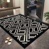Simple entry door floor mat, entrance door foot mat, advanced gate carpet dust removal and soil door mat can be customized