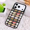 Food Sushi Phone Case for iPhone 17 Air 16 15 11 12 14 13 Pro Max Shockproof Cover