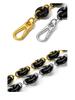 Donut Resin Acrylic Alloy Chain Strap for Shoulder, Crossbody & Underarm Bags