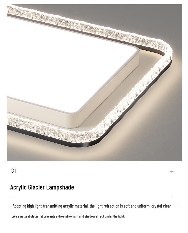 Luxury High-End LED Ceiling Light for Living Room and Bedroom Home Décor