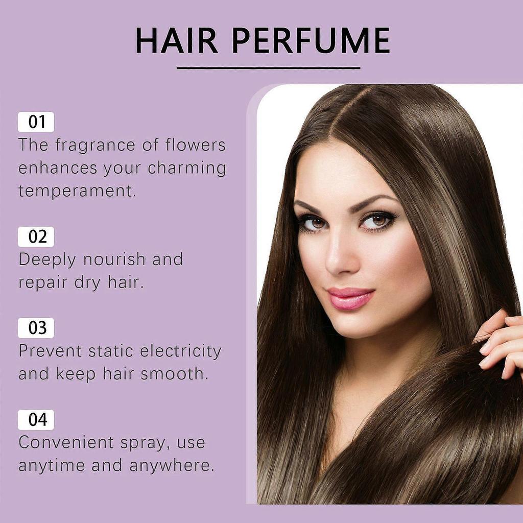 Roxelis Chamomile Hair Perfume Spray - Moisturizing And Hydrating Floral Hair Care Spray For Women