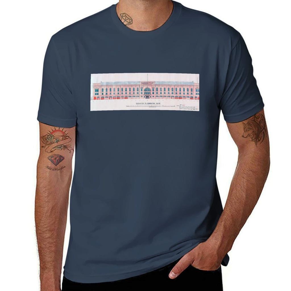 Archies Main Stand Panorama Print 3 To 1 Ratio Tshirt Quick Dry Travel Tshirt
