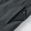 Autumn and Winter New Velvet Jacket Men's Four-sided Elastic Middle-aged Outdoor Sports Loose Breathable Top Coat