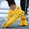 Men's Flying Woven Lightweight Breathable Comfortable Sneakers Men's Fashion Sneakers, Large Size Men's Shoes
