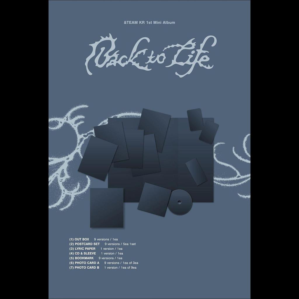 &TEAM - Back To Life (ROAR Ver.) / KR 1st Mini Album