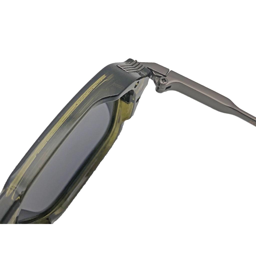 RSINC Unisex Designer Sunglasses UVProtection Vintage Square Oilve Green KH-2303 B0DKJH89QH