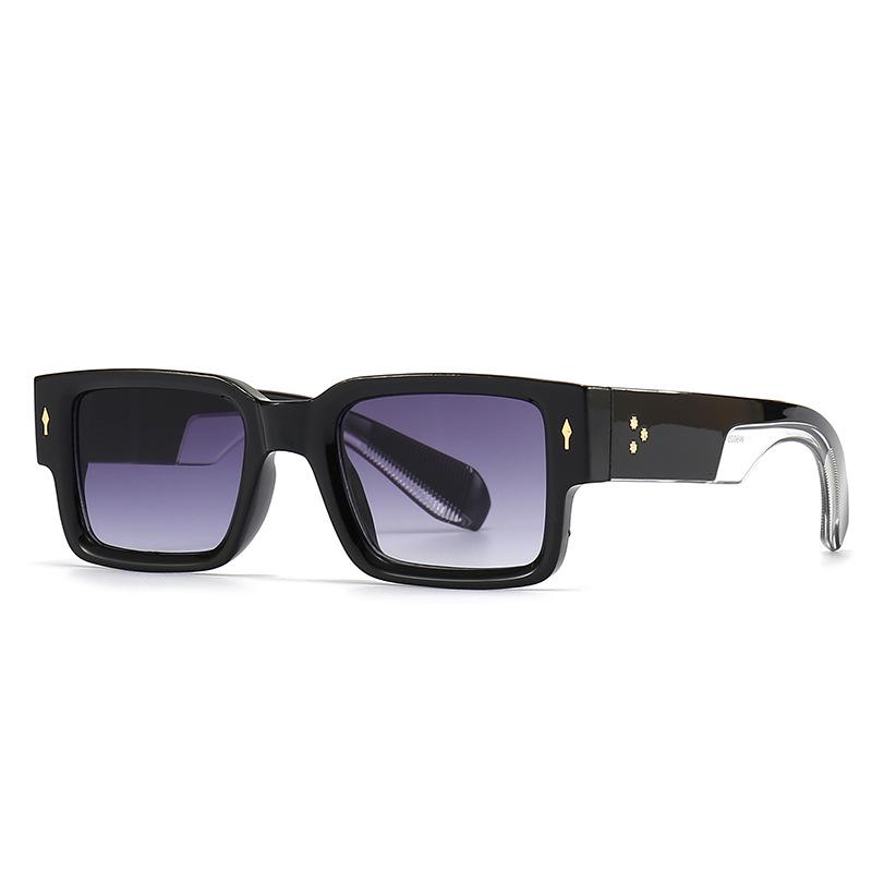 Trendy European-American Square Sunglasses for Women - Model 6035