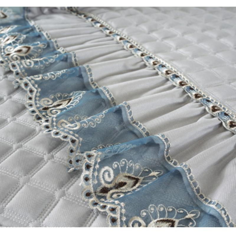 Cotton Swallowtail Style Sofa Cover European Thickened Lace Sofa Bed Cover Sofa Lattice Pillow Non-slip Sofa Towel Combination Living Room Home Decor