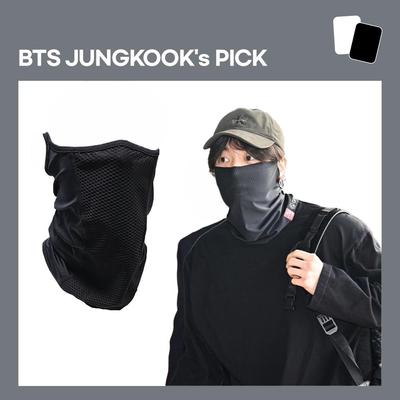 Jungkook Worn M1 UV Face Cover Mask Golf Running Sun Shield