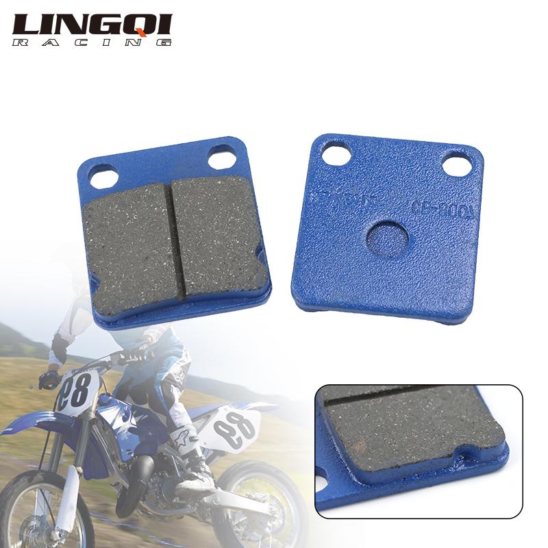 LINGQI RACING Front and Rear Brake Pads Brake Pump Parts For 50cc 70cc 90cc 110cc 125cc 140cc Pit Dirt Bike ATV Quad Scooter
