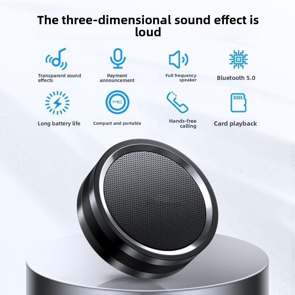 Bluetooth Speaker, Computer, Notebook, Home Small Speaker, Subwoofer, Mini Portable Card, U Disk, Small Speaker.