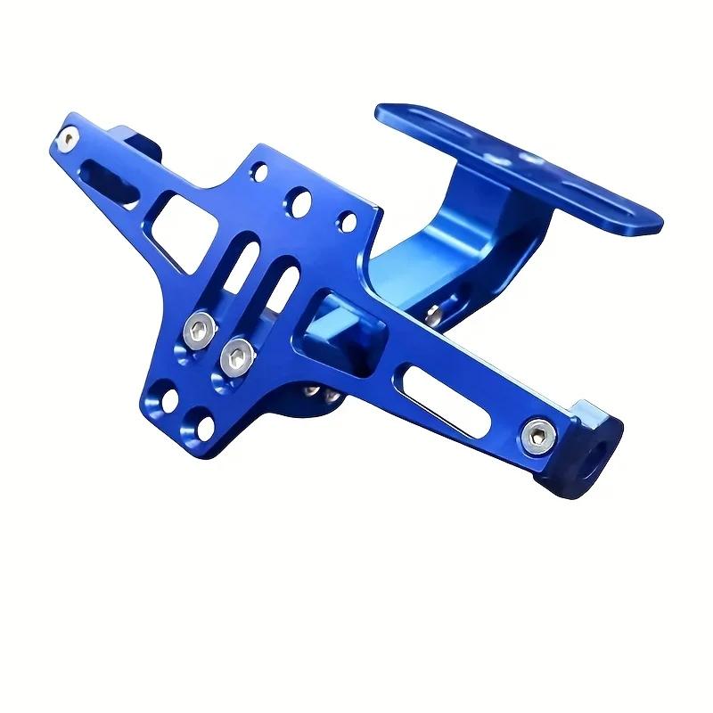 Motorcycle Rear License Plate Mount Holder Aluminum Alloy Bracket Motorcycle Universal Accessories Motorcycle Modification Parts