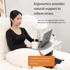 1 Pc Soft Reading Pillow, Arm Rest Lap Desk Pillow for Gaming,Working, Sitting In Floor Sofa,with Removable and Washable Cover