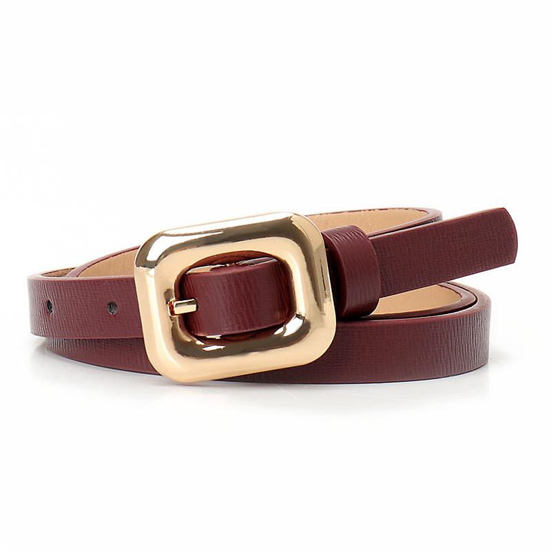 Spring 2025 Womens Alloy Buckle Belt With Minimalist Style For Office Look