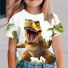 Abbigliamento per Bambini per Ragazzi Maglietta a Maniche Corte da Ragazza Casual con Stampa di Animali Elegante Abiti Estivi per Bambini Abbigliamento da Ragazza Top T-Shirt